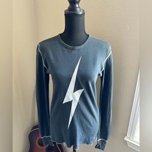 Aviator Nation Bolt Fitted Long Sleeve Tee